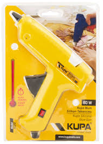 KUPA MUM SİLİKON TABANCASI 60 WATT DÜĞMELİ